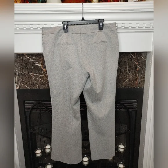 Calvin Klein Women's Slim Front Pant, Gray 14 - Picture 5 of 15